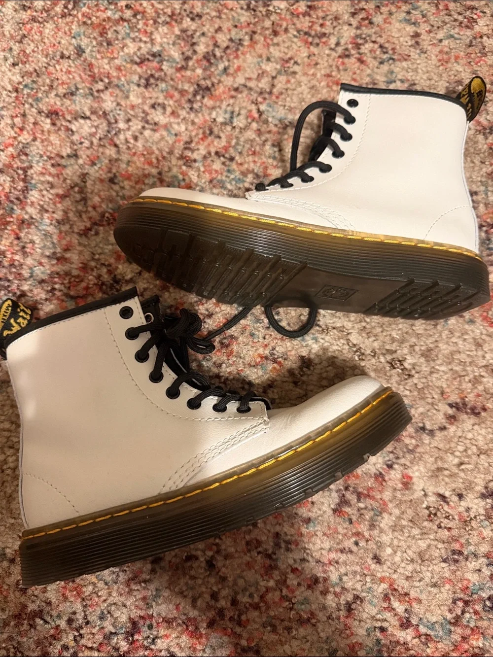 Size 1 White Doc Martens